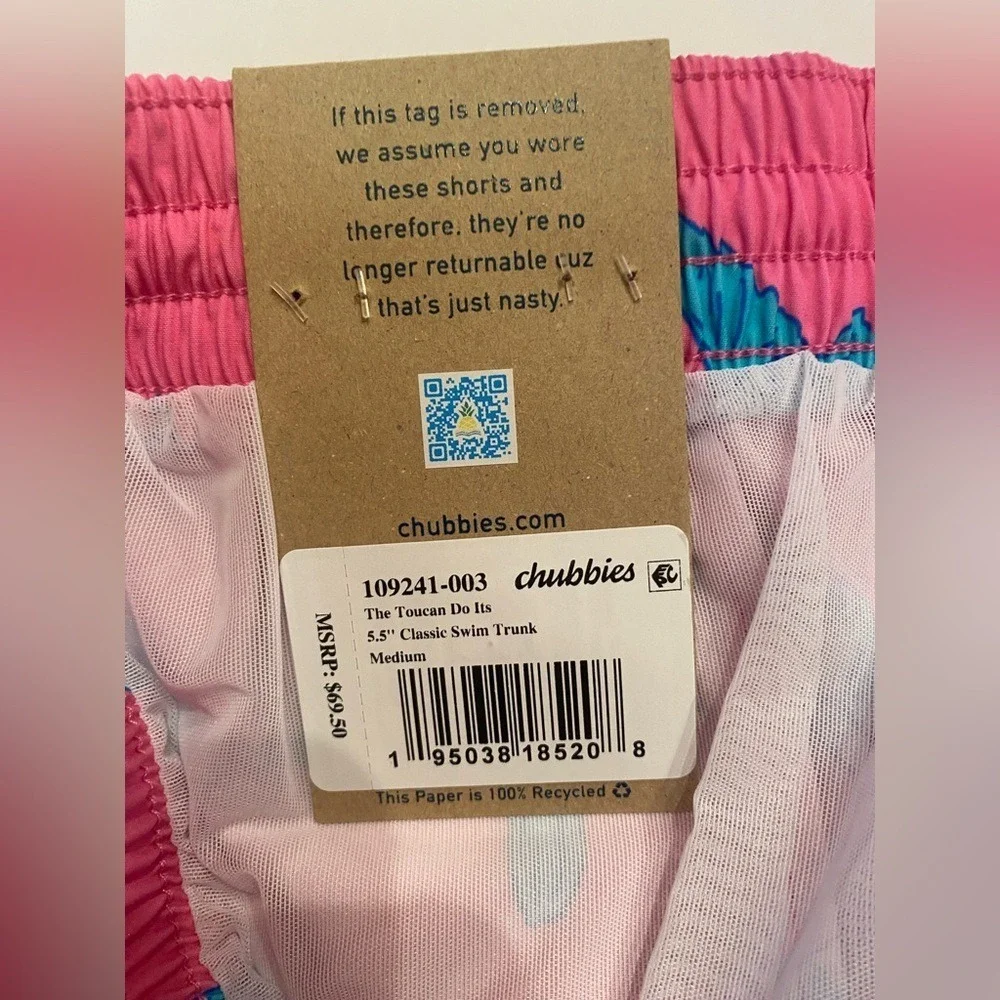 Chubbies Mens Classic Swim Trunks 5.5